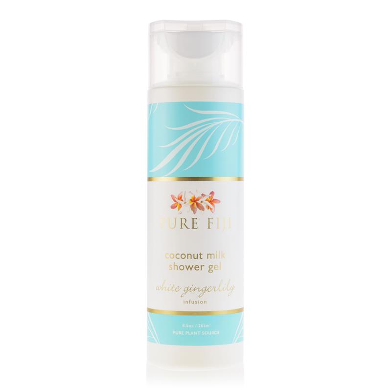 Coconut Milk Shower Gel - White Gingerlily 265ml